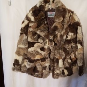 Orchard Street Rabbit Fur Jacket